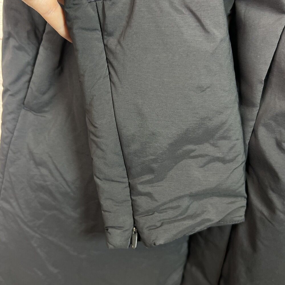 Ministry Of Supply Women’s Black Lightweight Long Puffer Jacket Size S - Picture 5 of 10